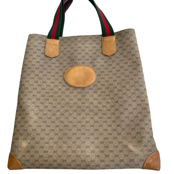 Vintage Gucci Shopper Tote - Picture 1 of 12